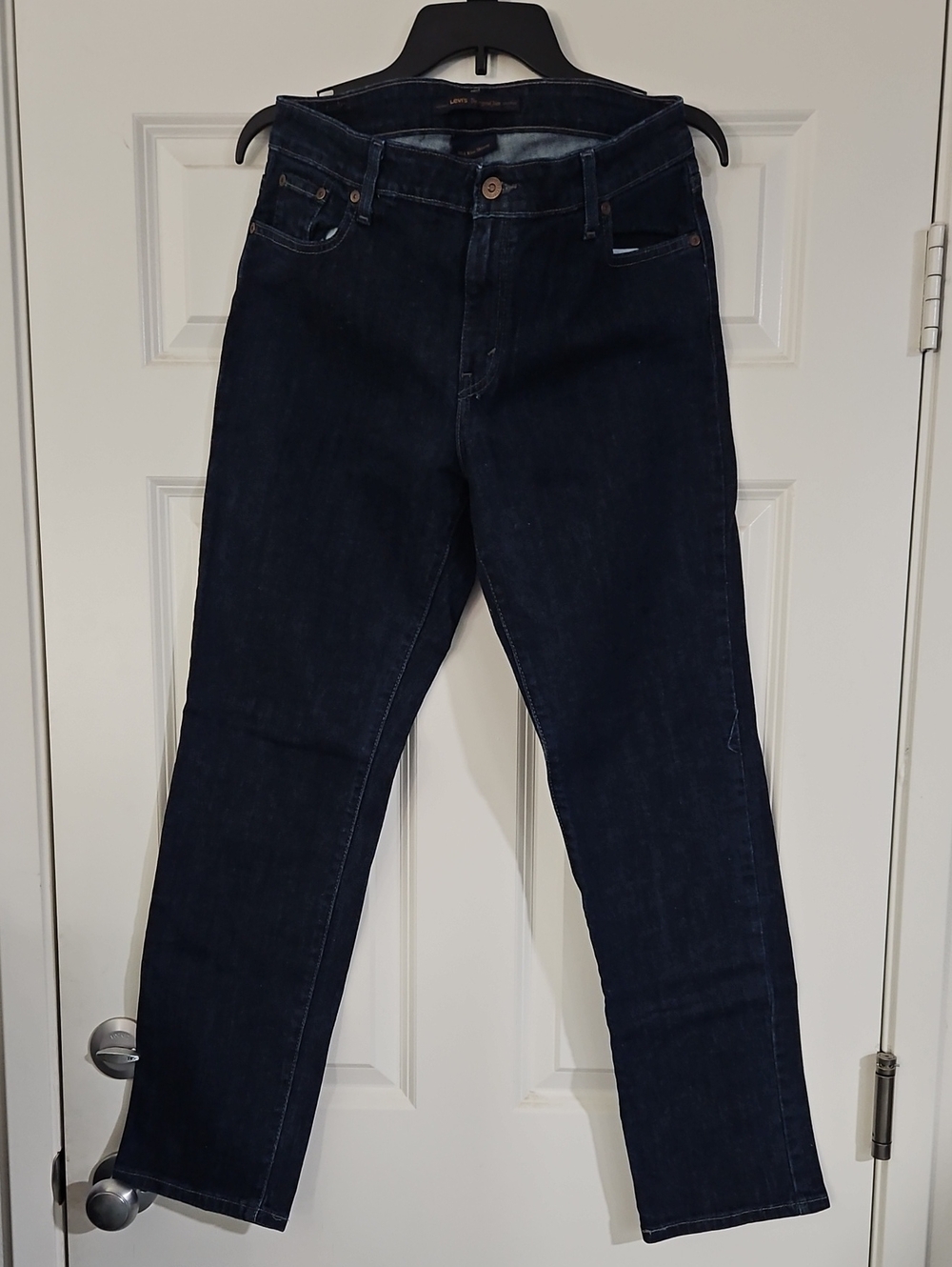 Levi's Women’s Dark Indigo Straight Leg Jeans